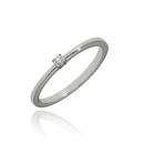 Fehér arany gyűrű 56-os méret - B51487